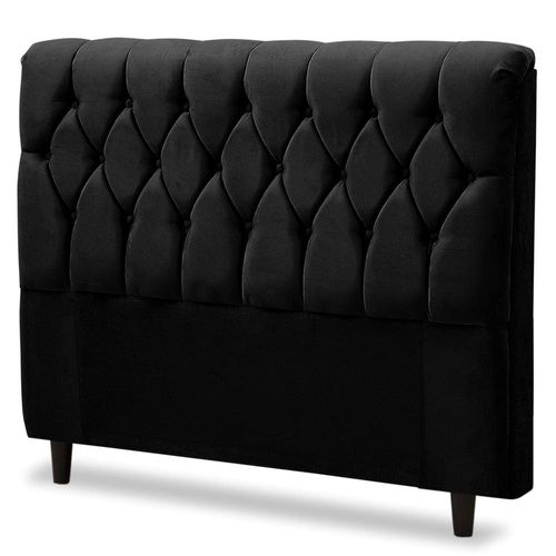 Cabeceira para Cama Casal Dobue Palladium Preto