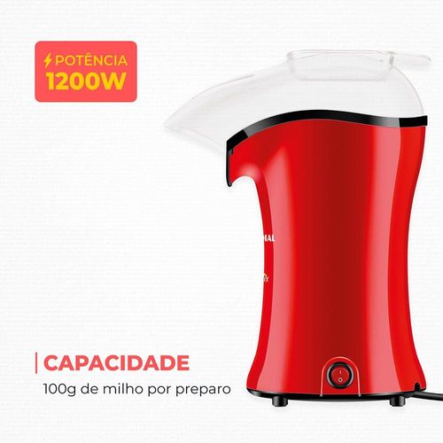 Pipoqueira Mondial PopFlix PP-03 - Vermelha 220V