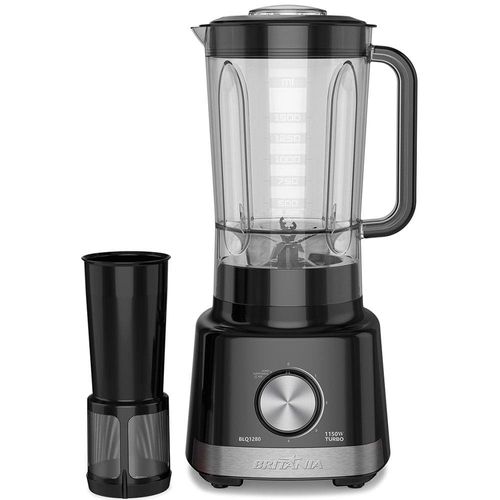 Liquidificador Britânia BLQ1280P Preto 1150 W com 4 Velocidades 220V