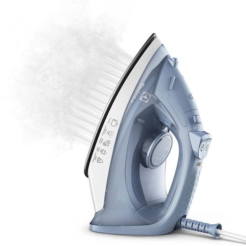 Ferro de Passar a Vapor Electrolux Efficient ESI10 com Spray e Base Antiaderente - Azul 110V