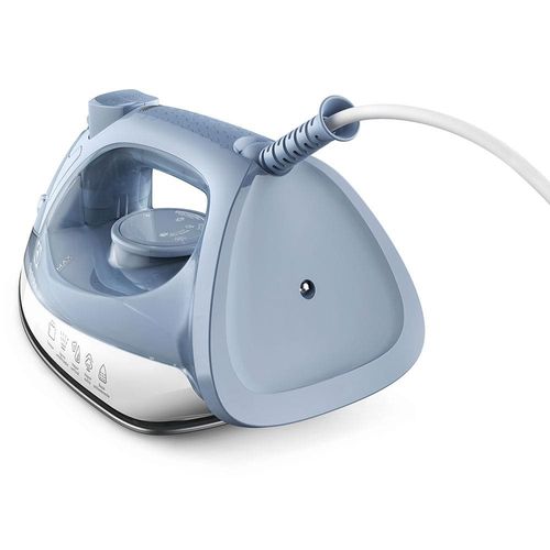 Ferro de Passar a Vapor Electrolux Efficient ESI10 com Spray e Base Antiaderente - Azul 220V