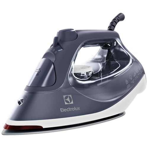 Ferro de Passar a Vapor e a Seco Electrolux Experience Care ESI60 com Spray, Base Cerâmica e Tecnologia PowerVapour – Azul Marinho 220V