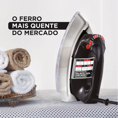 Ferro a Seco Black&Decker VFA 110V