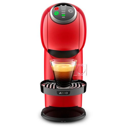 Cafeteira Expresso Arno Dolce Gusto Genio S Plus Multibebidas - Vermelha 110V