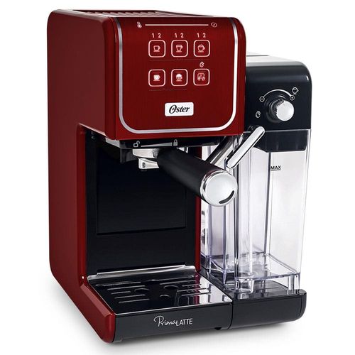 Cafeteira Espresso Oster PrimaLatte Touch 6801 - Vermelha 220V