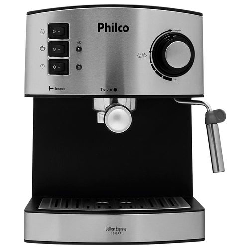 Cafeteira Expresso Philco Coffee Express - Inox - 15 Bar 220 V