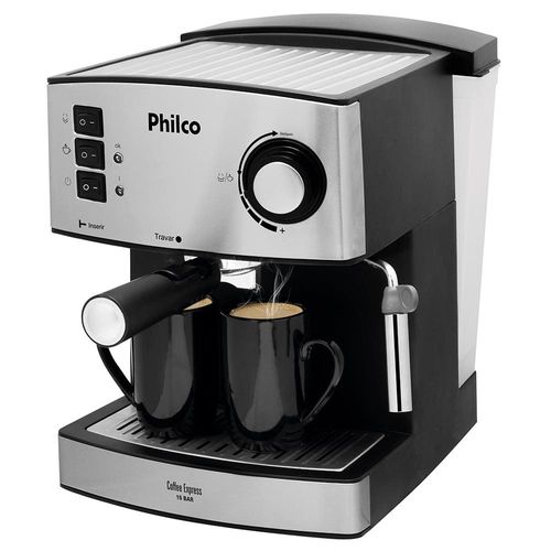 Cafeteira Expresso Philco Coffee Express - Inox - 15 Bar 220 V