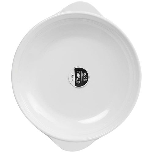 Prato com Abas Haus Concept Fideli 57602/002 Melamina 17,5cm - Branco