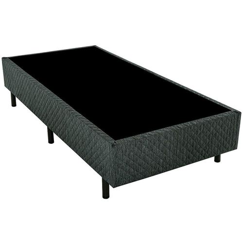 Cama Box de Solteiro Biflex Turquia com Molas Ensacadas e Pillow Inn 69x88x188cm - Branco/Grafite