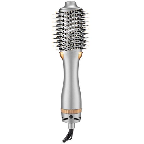 Escova Secadora Britânia Compact BES33SD com Cabo Giratório 1300W Bivolt - Prata e Dourada