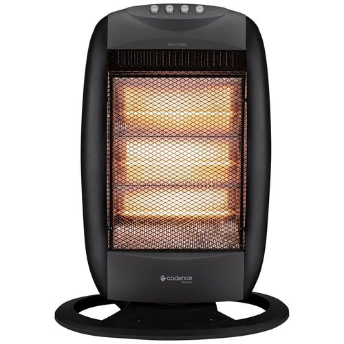 Aquecedor Halógeno Cadence Mercury AQC305 - Preto 110v