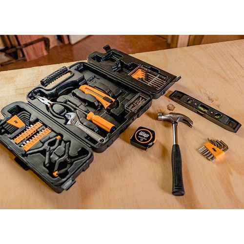 Kit de Ferramentas Manuais Wap MKF132 com Acessórios - 132 Peças