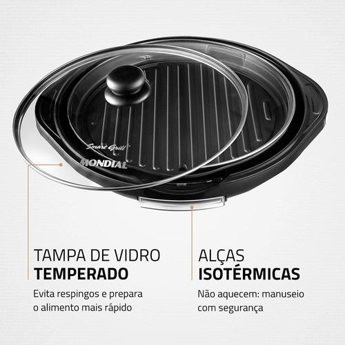 Grill Mondial Redondo Smart Grill G-04 110V