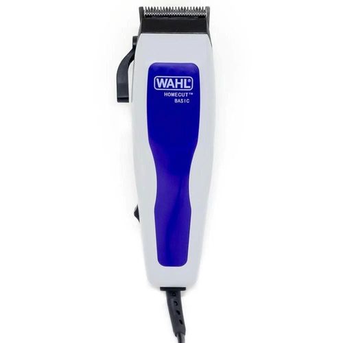 Máquina de Cortar Cabelo Wahl Home Cut Basic 9155 com 8 Pentes - Cinza/Azul 110V