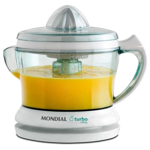 Espremedor de Frutas Mondial Turbo Citrus E-01 - Branco 220V