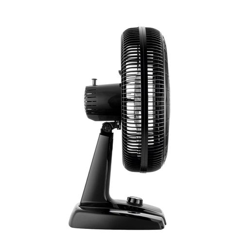Ventilador de Mesa 40cm Mondial Turbo VT40NB com 8 Pás, 3 Velocidades - Preto e Prata 110V