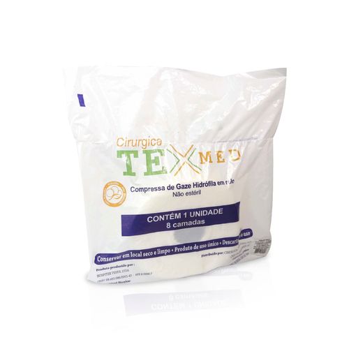 Compressa Gaze 7,5x7,5cm 13 Fios 500 Unid Texmed