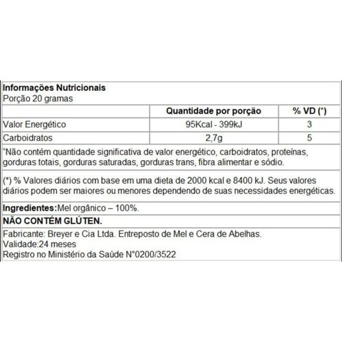 Mel Orgânico Mundo Verde Seleção 350g