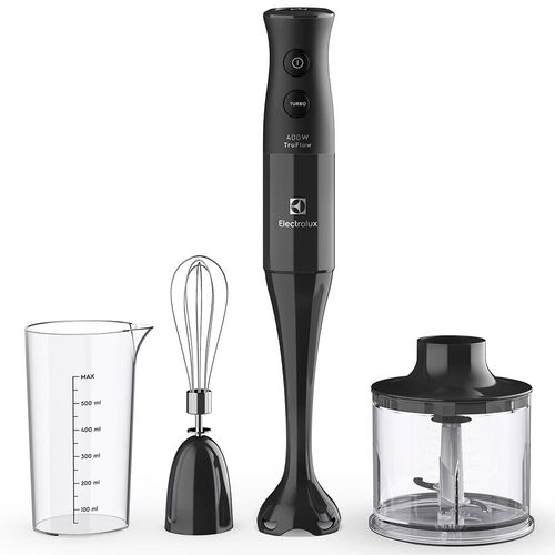 Mixer Electrolux 3 em 1 EIB10 com Copo e Batedor de Claras 400W - Preto 220V