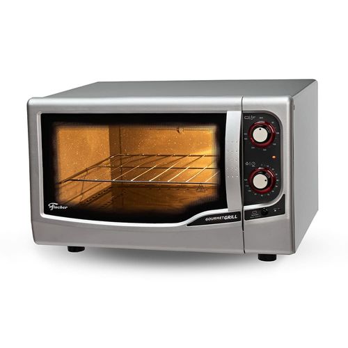 Forno Elétrico Fischer Goumert Grill 44L com Botão Timer de até 120 minutos com Aviso Sonoro – Prata 220V