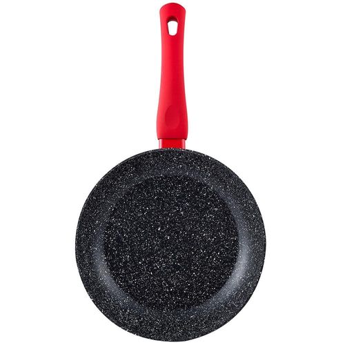 Frigideira Bergner Toledo em Alumínio Forjado com Revestimento em Marble e Fundo de Indução 28 cm – Preta