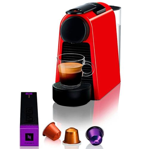 Máquina de Café Nespresso Essenza Mini D30 com Kit Boas Vindas - Vermelha 220V