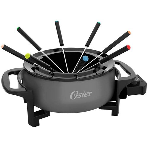 Panela Elétrica de Fondue Oster OFND100 2,4L - Cinza 110V