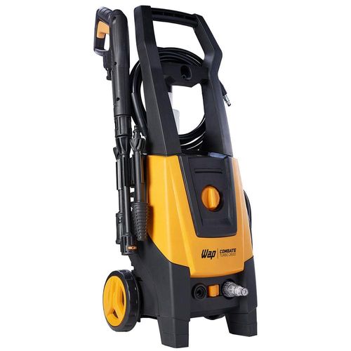 Lavadora de Alta Pressão WAP Combate Turbo Ultra 2600 2.100PSI com Mangueira Desentupidora e Lança com Bico Regulável - 1700W 220V