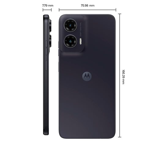 Smartphone Motorola Moto G35 Grafite 5G, 128GB, 12GB RAM Boost, Processador Octa-Core, Câmera Traseira 50MP + 8MP, Selfie de 16MP e Tela de 6.7"