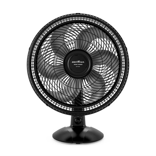 Ventilador de Coluna Britânia BVT466 Maxx Force 40cm com 3 Velocidades, 6 Pás e 160W - Preto 220V