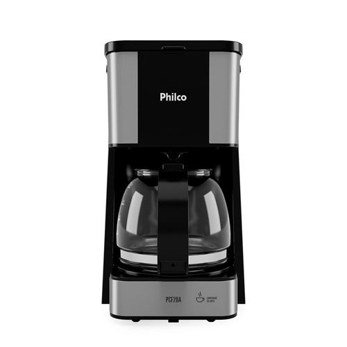 Cafeteira Elétrica Philco PCF20A 20 Xícaras com Sistema Corta Pingos e Base Aquecedora 650W - Preta 220V
