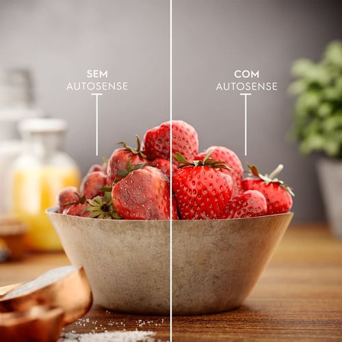 Geladeira Electrolux Frost Free TF71S Duplex Efficient com AutoSense Inox Look - 480 litros 220V