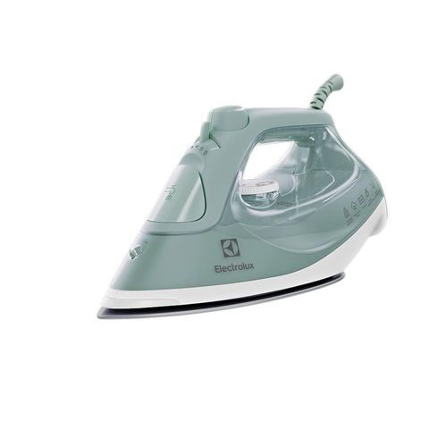 Ferro de Passar a Vapor e a Seco Electrolux Experience Care ESI51 com PowerVapour, Base Glissium, Spray de Água e Vapor Vertical – Verde Claro 110V