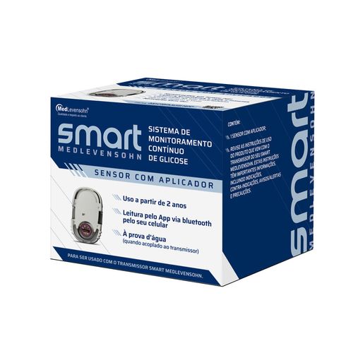 Transmissor + 2 Sensores Smart Medlevensohn