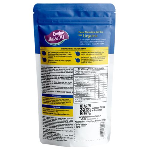Massa Tipo Linguine Konjac 270G