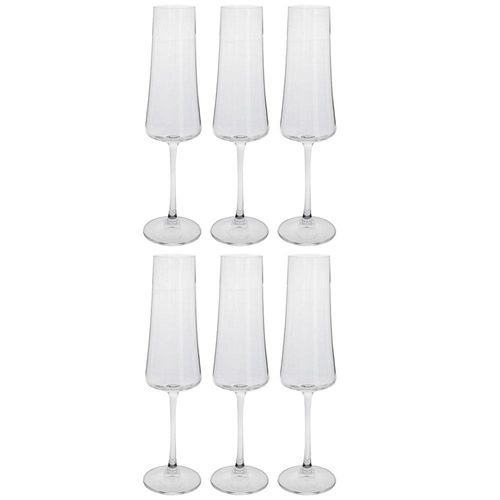 Conjunto de Taças para Champanhe Bohemia Xtra 210ml - 6 Peças