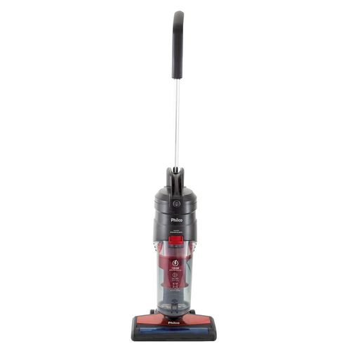 Aspirador de Pó Vertical Philco Power Clean PAS4000V 2000W – Preto/Vermelho 220V
