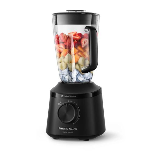 Liquidificador Philips Walita Série 3000 HR2270/9 Turbo 5 Velocidades 1000W - Preto 220V