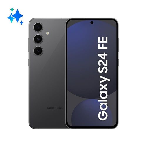 Smartphone Samsung Galaxy S24 FE Grafite, Processador Exynos 2400e, 256GB, 8GB RAM, Câmera Tripla 50MP com Inteligência Artificial e Tela 6.7’’