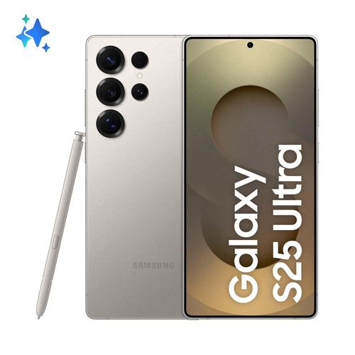 Smartphone Samsung Galaxy S25 Ultra Titânio Cinza 512GB, Tela 6.9", 12GB RAM, AI Inteligência Artificial, IP68, S-Pen, Snapdragon 8 Elite e 4 Câmeras
