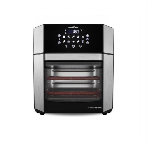 Fritadeira Elétrica Air Fryer Britânia Oven BAF16A 4 em 1 Sem Óleo com Tecnologia Air Flow 1900W - 16 litros 110V