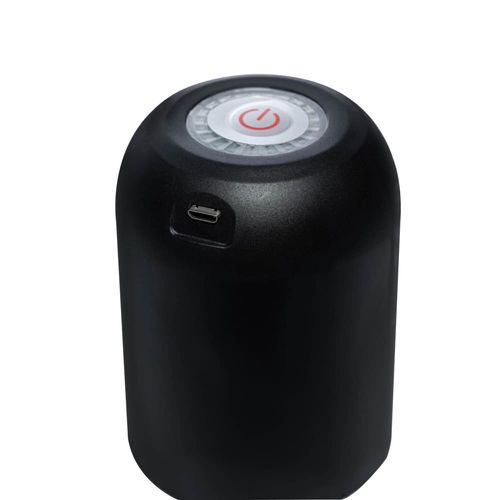 Bomba Elétrica para Galão de Água Lyor em Aço Inox e Plástico - Branco e Preto