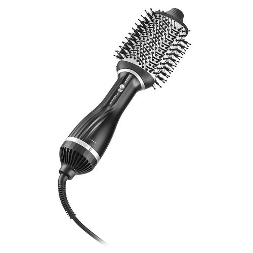 Escova Oval Taiff Tourmaline com Cabo Giratório 1200W - Preta 110V