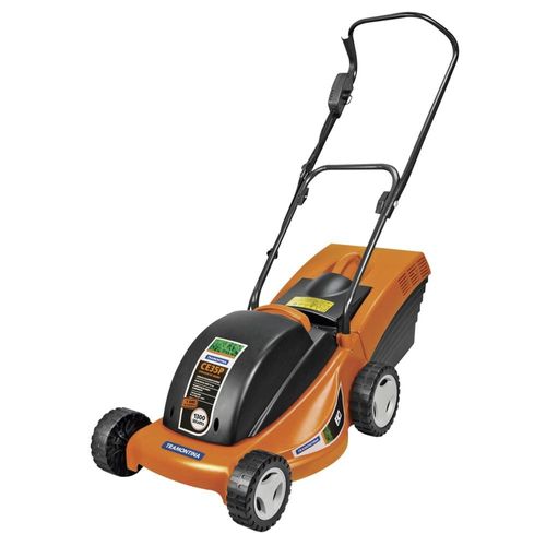 Cortador de Grama Elétrico Tramontina CE35P 1.300W - Laranja e Preto 110V