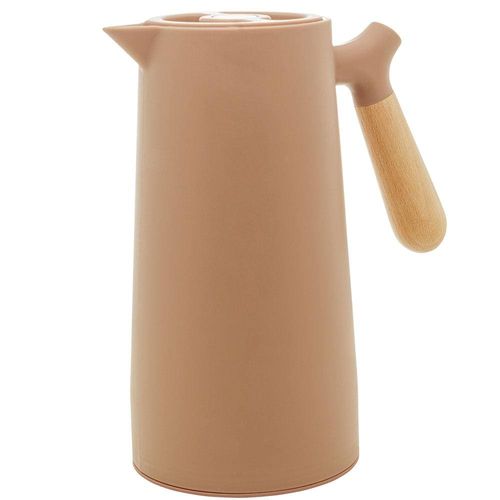 Garrafa Térmica Wolff com Cabo Madeira Nórdica Nude - 1L