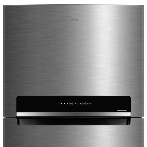 Geladeira Midea Frost Free Duplex 473 Litros Inox com tecnologia Inverter e Painel Touch - Bivolt