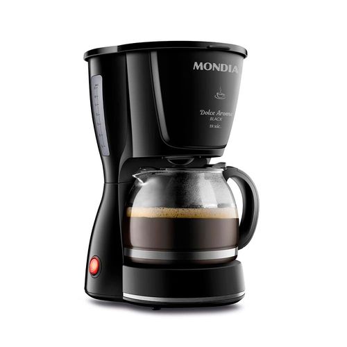 Cafeteira Elétrica Mondial Dolce Arome C-30 18 Xícaras – Preta 110V