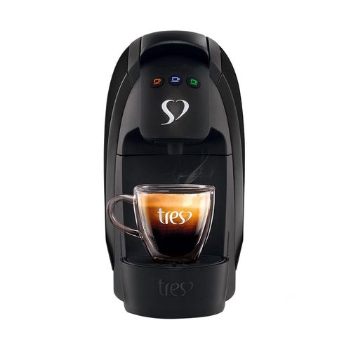 Cafeteira Espresso TRES 3 Corações Luna Automática Preta - 600ml 220V