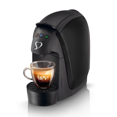 Cafeteira Espresso TRES 3 Corações Luna Automática Preta - 600ml 220V