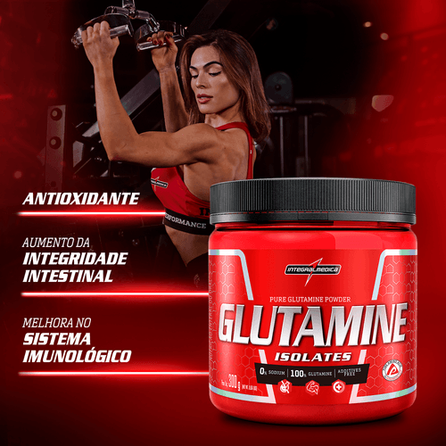 Glutamina 300g em pó